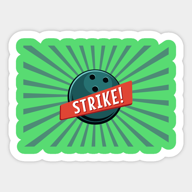 Striiike! Sticker by SWON Design